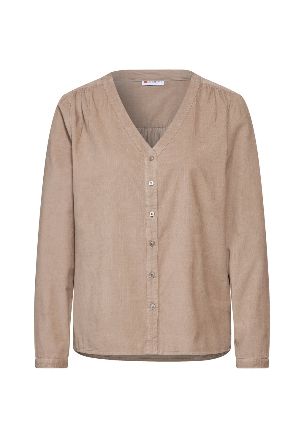 Блуза MIT KNOPFLEISTE Street One, бежевый
Блуза MIT KNOPFLEISTE Street One, бежевый