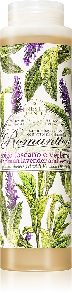 Шелковистый гель для душа Romantica с дикой тосканской лавандой и вербеной Nesti Dante, 300 мл
Шелковистый гель для душа Romantica с дикой тосканской лавандой и вербеной Nesti Dante, 300 мл