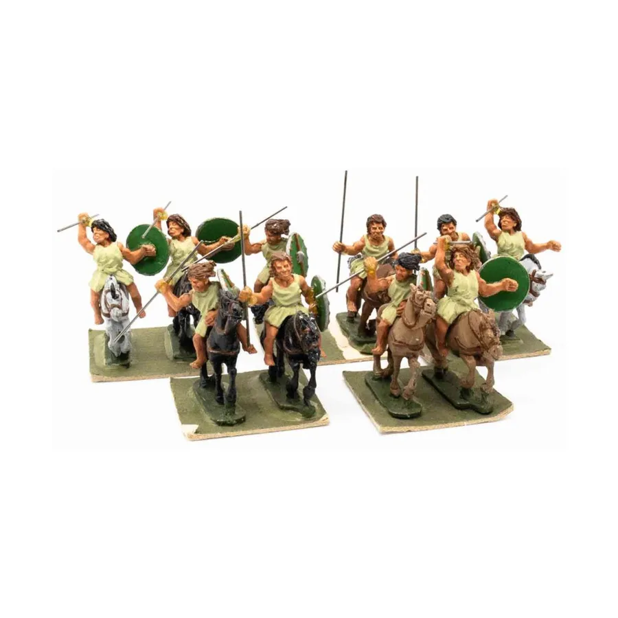 Коллекция кавалерии бронзового века № 2, Miscellaneous Historical Miniatures - Loose Miniatures (28mm) (Unidentifiable Manufacturer)
Коллекция кавалерии бронзового века № 2, Miscellaneous Historical Miniatures - Loose Miniatures (28mm) (Unidentifiable Manufacturer)