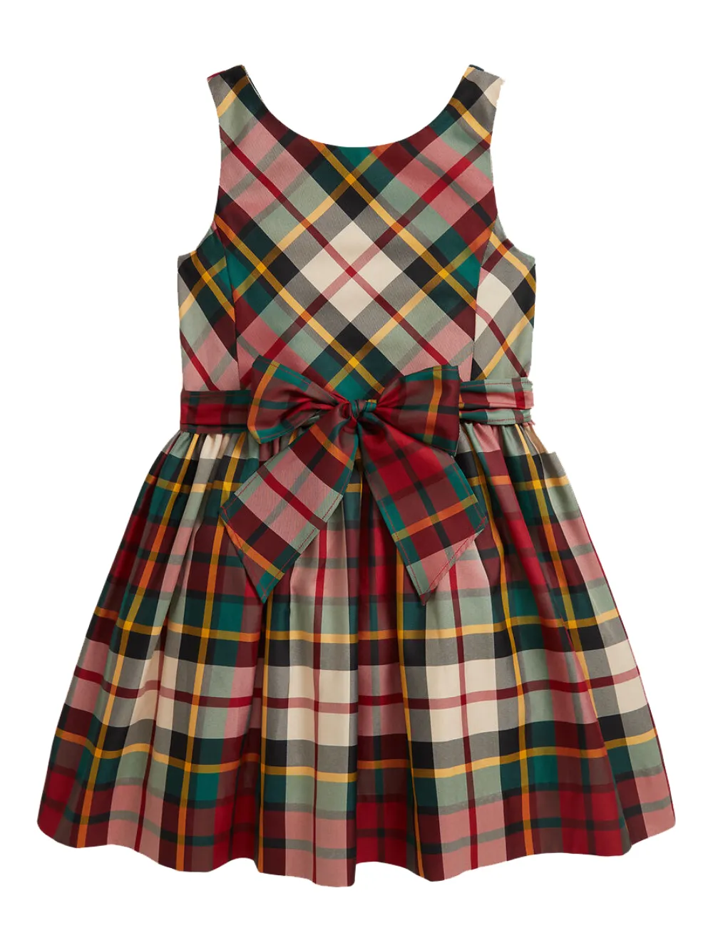 Платье с клетчатым бантом Polo Ralph Lauren Kids, красный
Платье с клетчатым бантом Polo Ralph Lauren Kids, красный