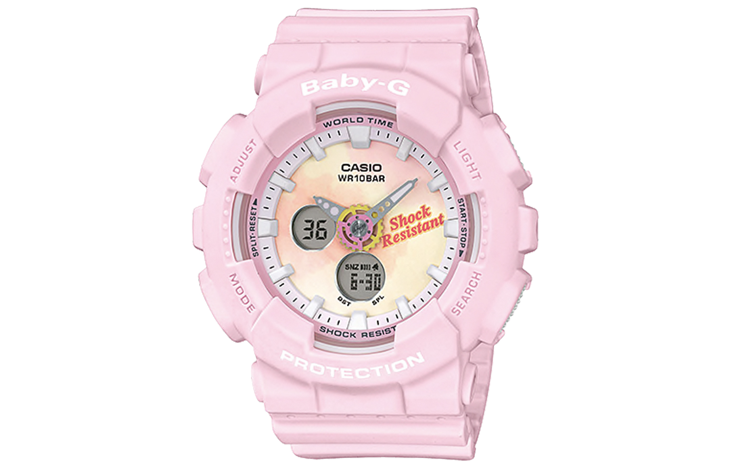 CASIO Часы Women's BABY-G Red Watch BA-120TG-4A, Pink Gold Dial
CASIO Часы Women's BABY-G Red Watch BA-120TG-4A, Pink Gold Dial