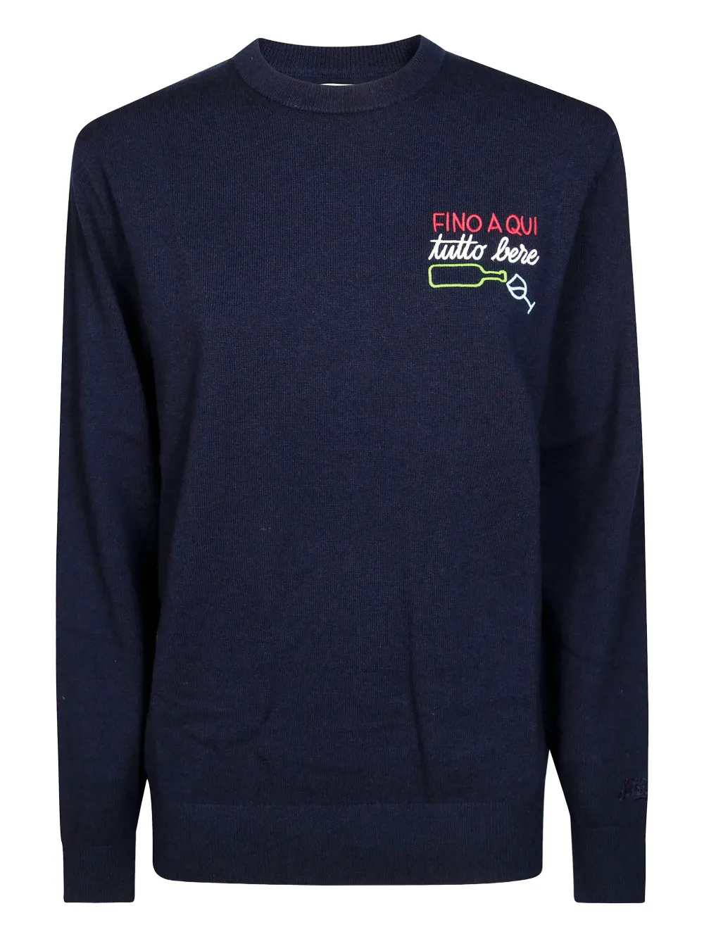 Вышитый свитер Mc2 Saint Barth, синий
Вышитый свитер Mc2 Saint Barth, синий