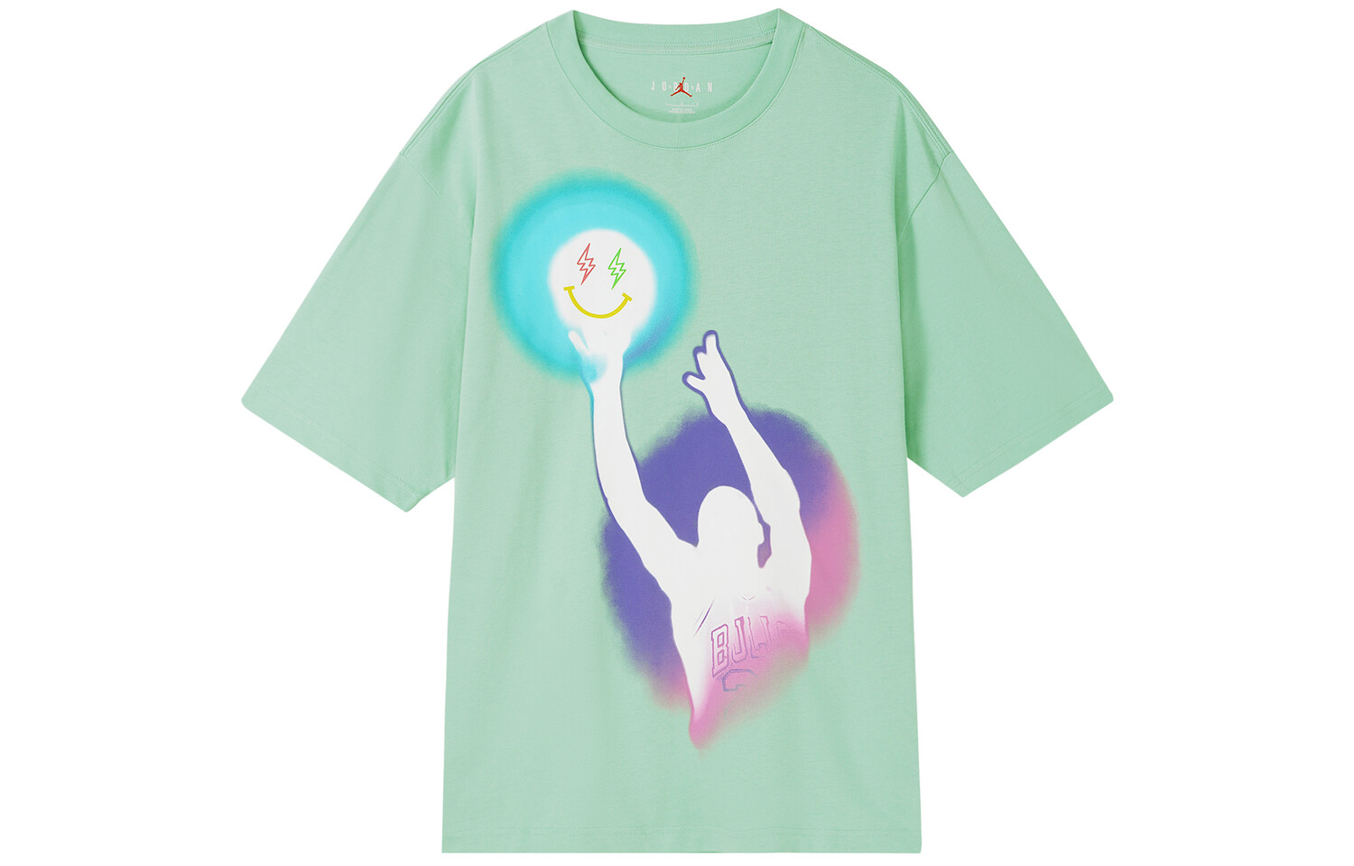 Футболка XJ Balvin, азиатские размеры Jordan, зеленый 
Футболка XJ Balvin, азиатские размеры Jordan, зеленый