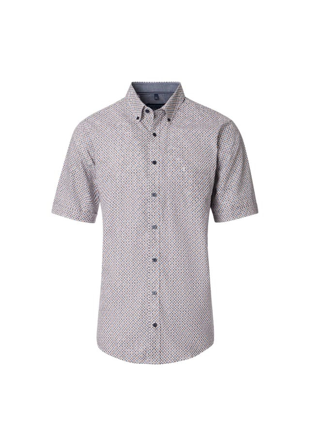 Повседневная рубашка с коротким рукавом и принтом удобная посадка Casamoda, оранжевый
Повседневная рубашка с коротким рукавом и принтом удобная посадка Casamoda, оранжевый