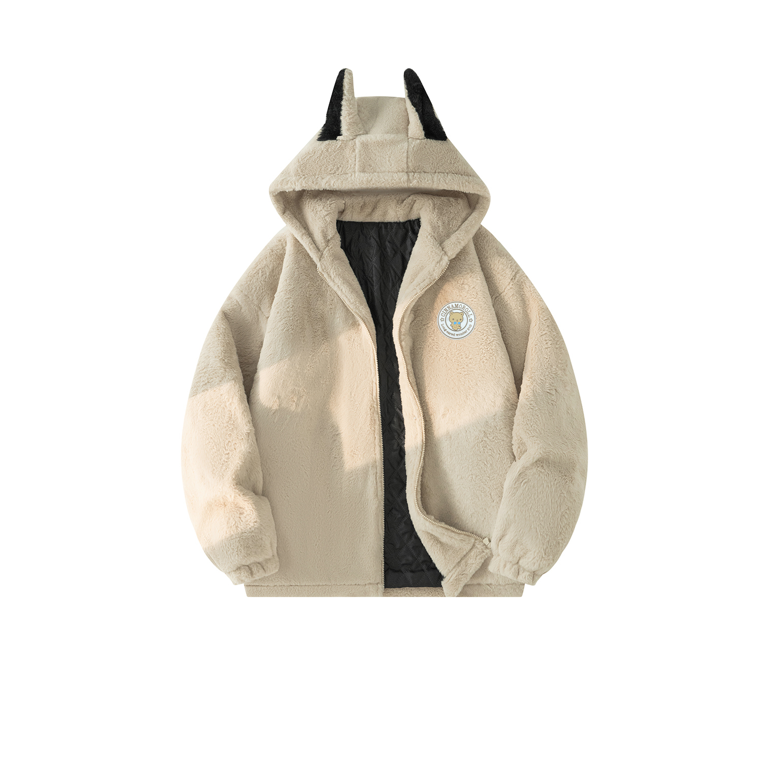 Sanrio X Пальто унисекс с бархатной текстурой в виде собаки Югуи из мультфильма «Синнаморолл»
Sanrio X Пальто унисекс с бархатной текстурой в виде собаки Югуи из мультфильма «Синнаморолл»