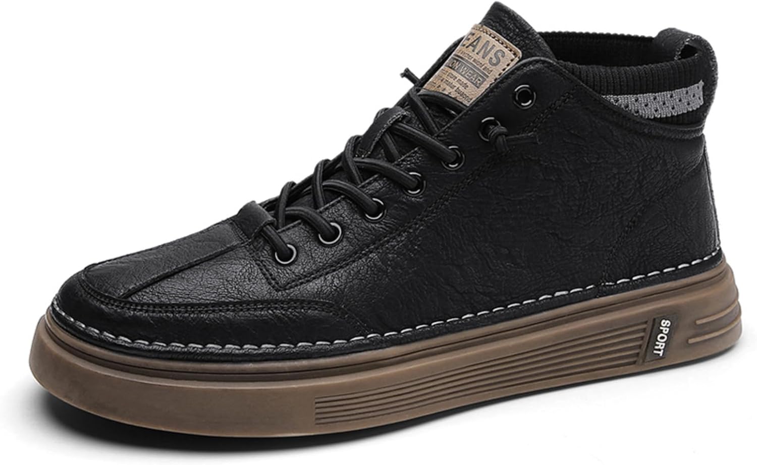 Мужские коричневые флисовые ботинки на подкладке с шнуровкой, теплая повседневная обувь на зиму Aokisx
Мужские коричневые флисовые ботинки на подкладке с шнуровкой, теплая повседневная обувь на зиму Aokisx