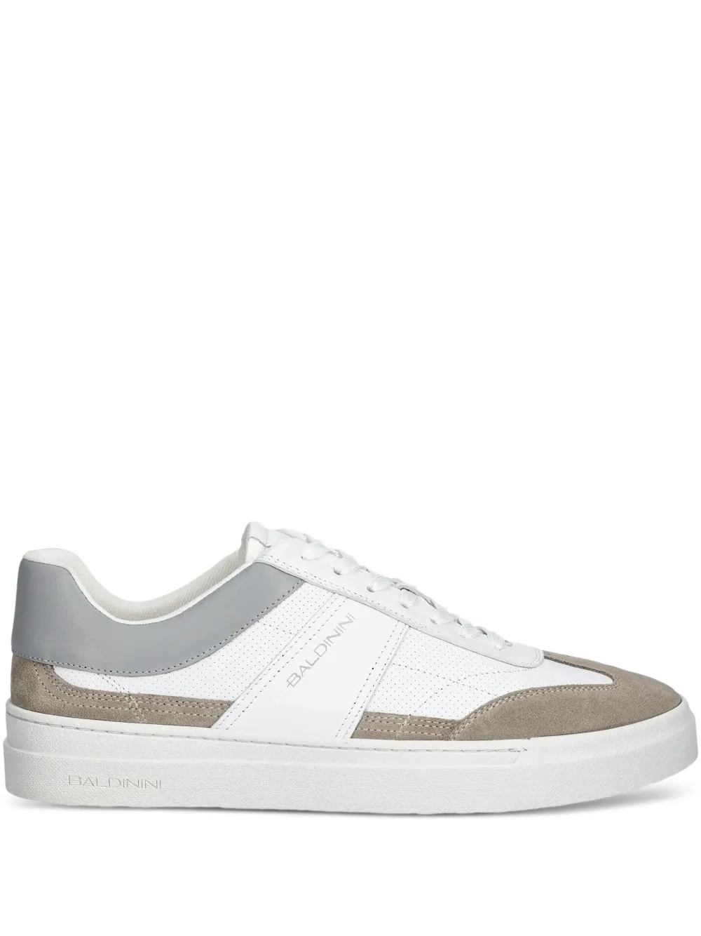 Кроссовки с кожаными вставками Baldinini, белый
Кроссовки с кожаными вставками Baldinini, белый