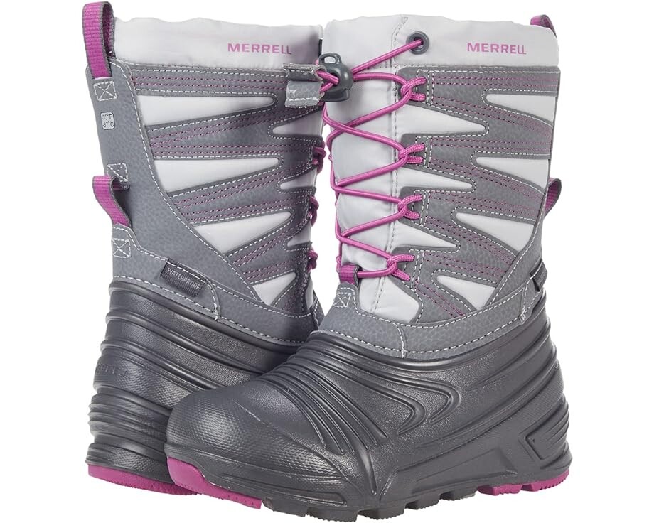 Ботинки Merrell Snow Quest Lite 3.0 Waterproof, цвет Grey/Berry
Ботинки Merrell Snow Quest Lite 3.0 Waterproof, цвет Grey/Berry