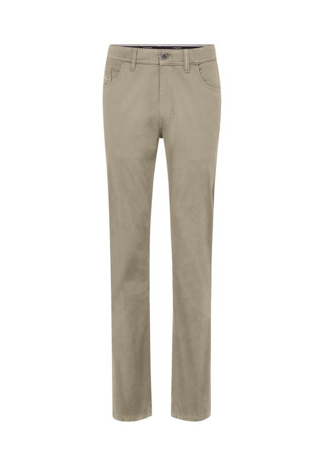 Брюки прямого кроя с пятью карманами и эластичным поясом Montreal Redpoint, бежевый
Брюки прямого кроя с пятью карманами и эластичным поясом Montreal Redpoint, бежевый