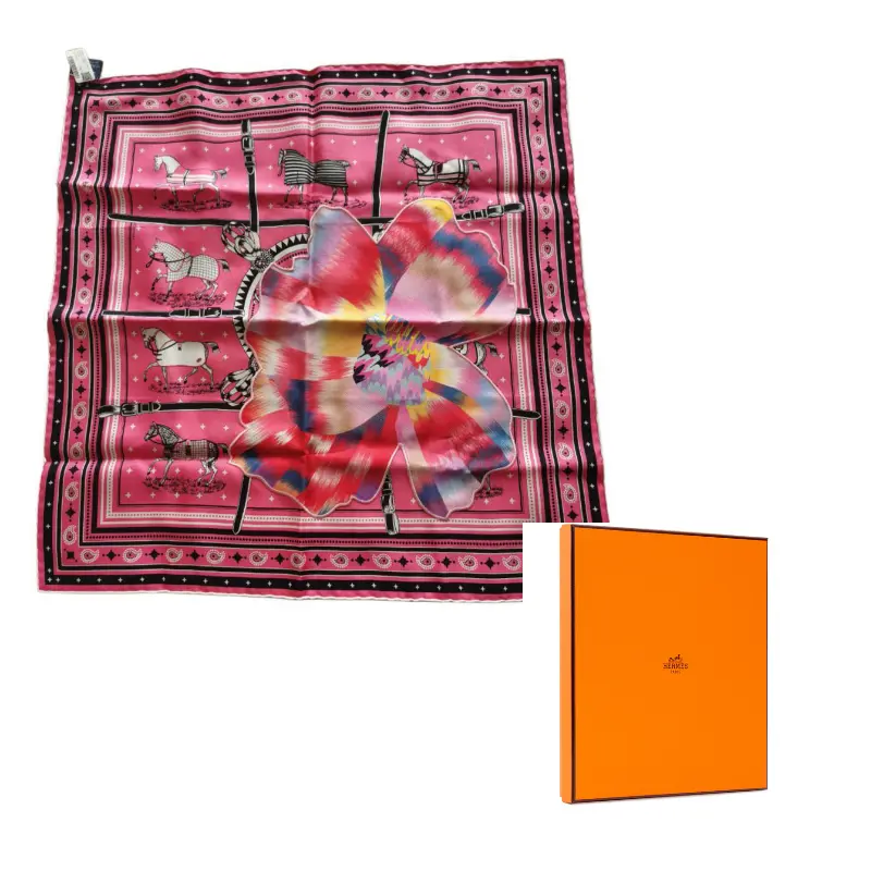 HERMES Шёлковый шарф унисекс розовый, Pink
HERMES Шёлковый шарф унисекс розовый, Pink