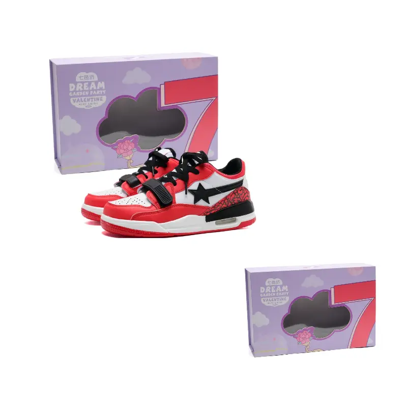 7 SEVFUN Низкие скейтерские кроссовки унисекс черно-красные, цвет Black Red
7 SEVFUN Низкие скейтерские кроссовки унисекс черно-красные, цвет Black Red