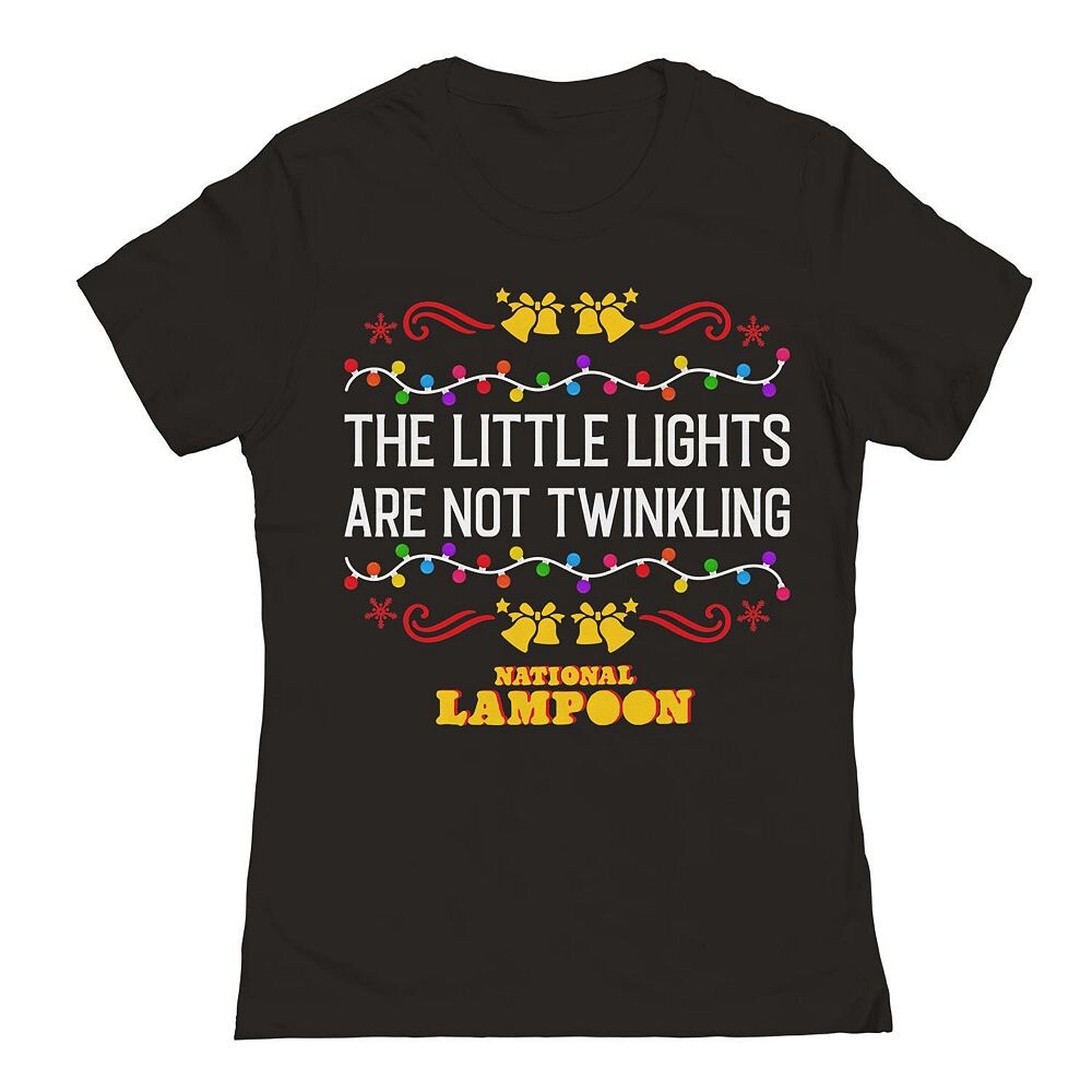 Футболка с рисунком «Рождественские каникулы» Junior's Little Lights National Lampoon's Licensed Character, черный
Футболка с рисунком «Рождественские каникулы» Junior's Little Lights National Lampoon's Licensed Character, черный