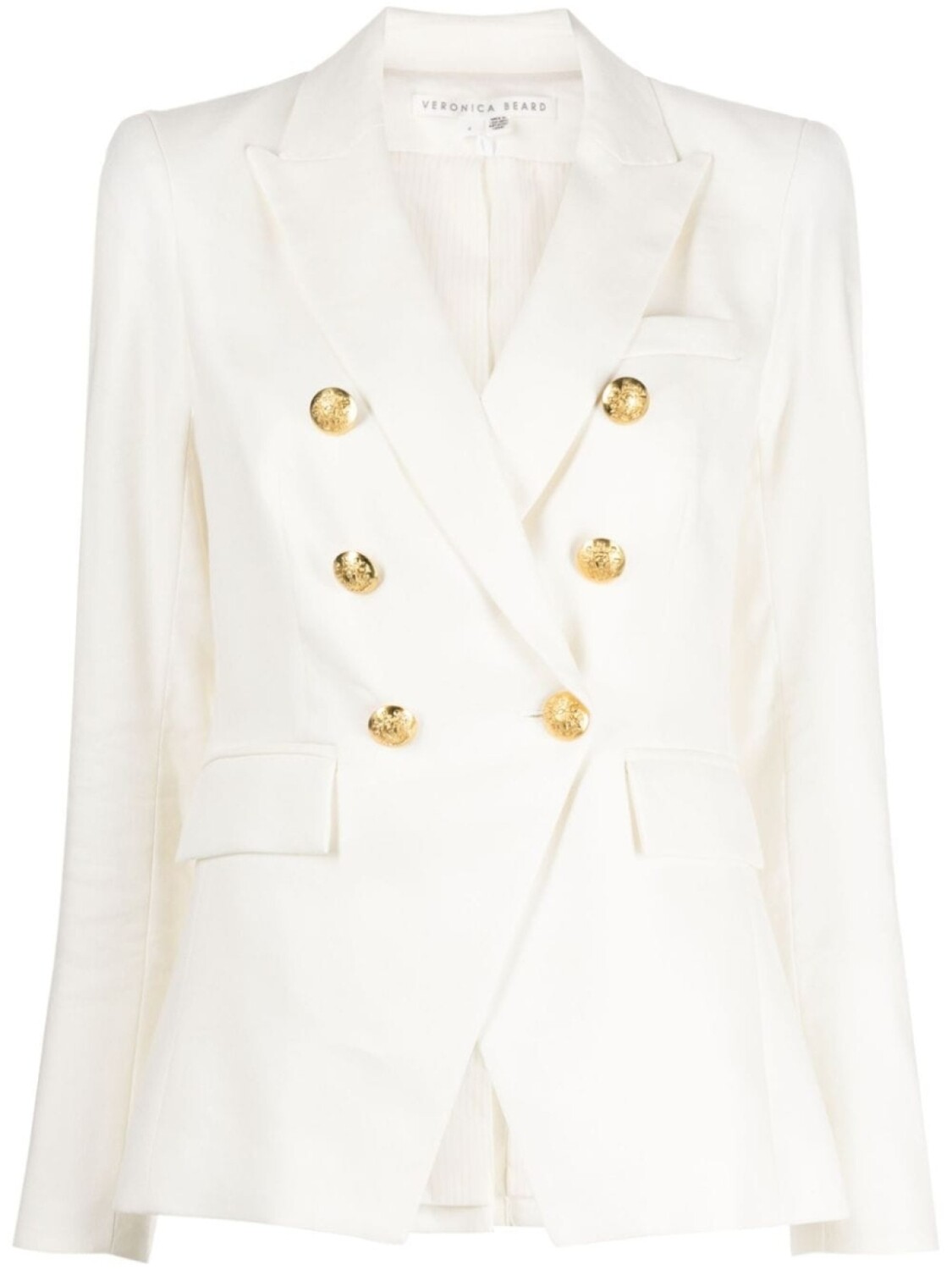Двубортный блейзер Miller Veronica Beard, белый
Двубортный блейзер Miller Veronica Beard, белый