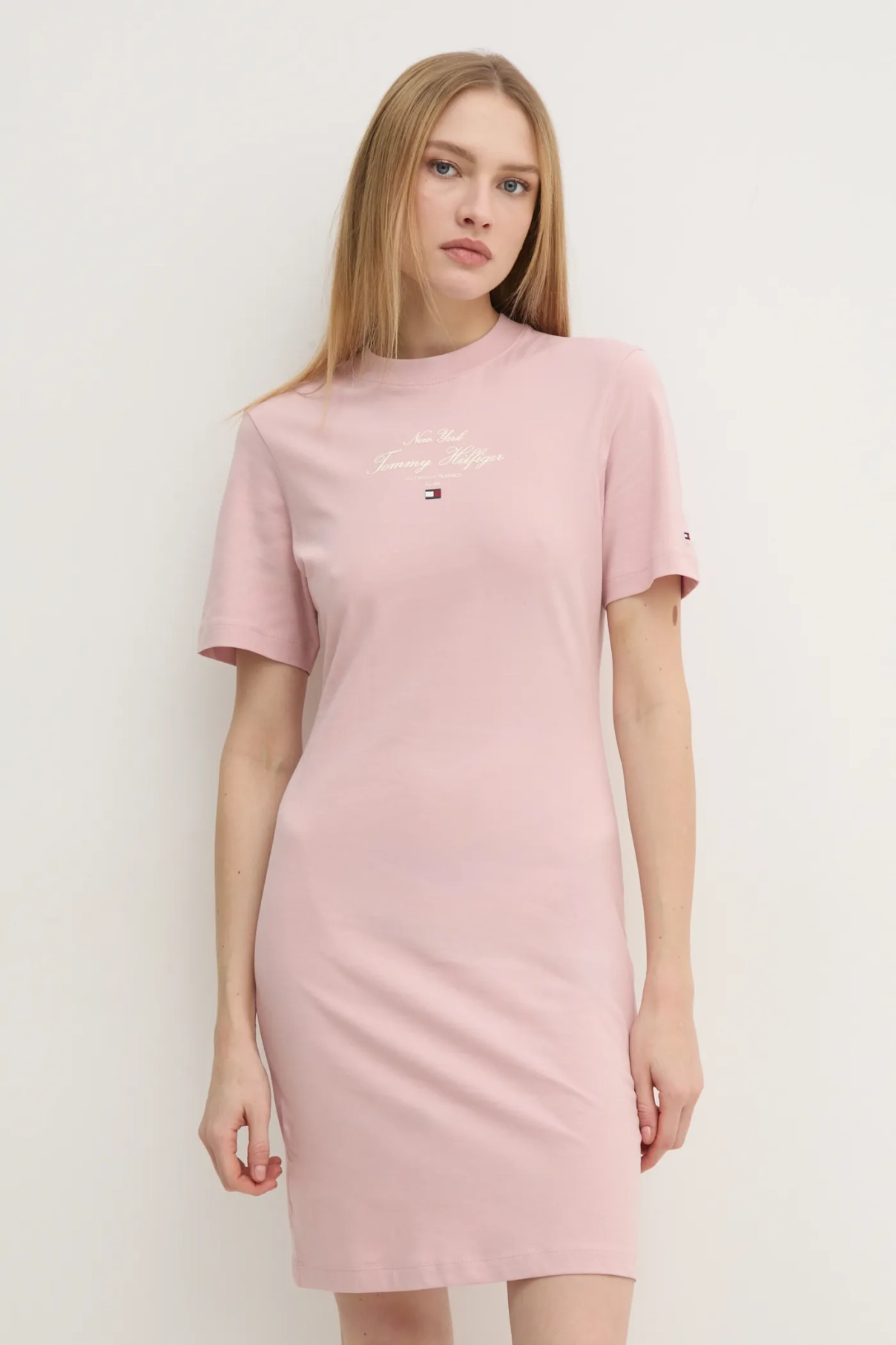 Хлопковое платье Tommy Hilfiger, розовый
Хлопковое платье Tommy Hilfiger, розовый
