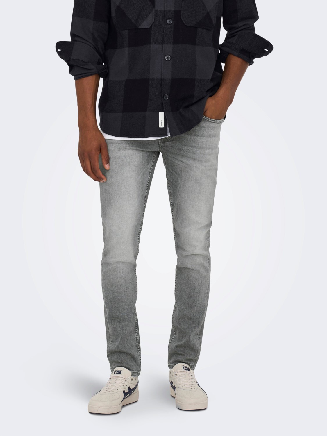 Джинсы ONLY Slim Fit Basic Hose Denim Stretch Pants ONSLOOM, серый
Джинсы ONLY Slim Fit Basic Hose Denim Stretch Pants ONSLOOM, серый