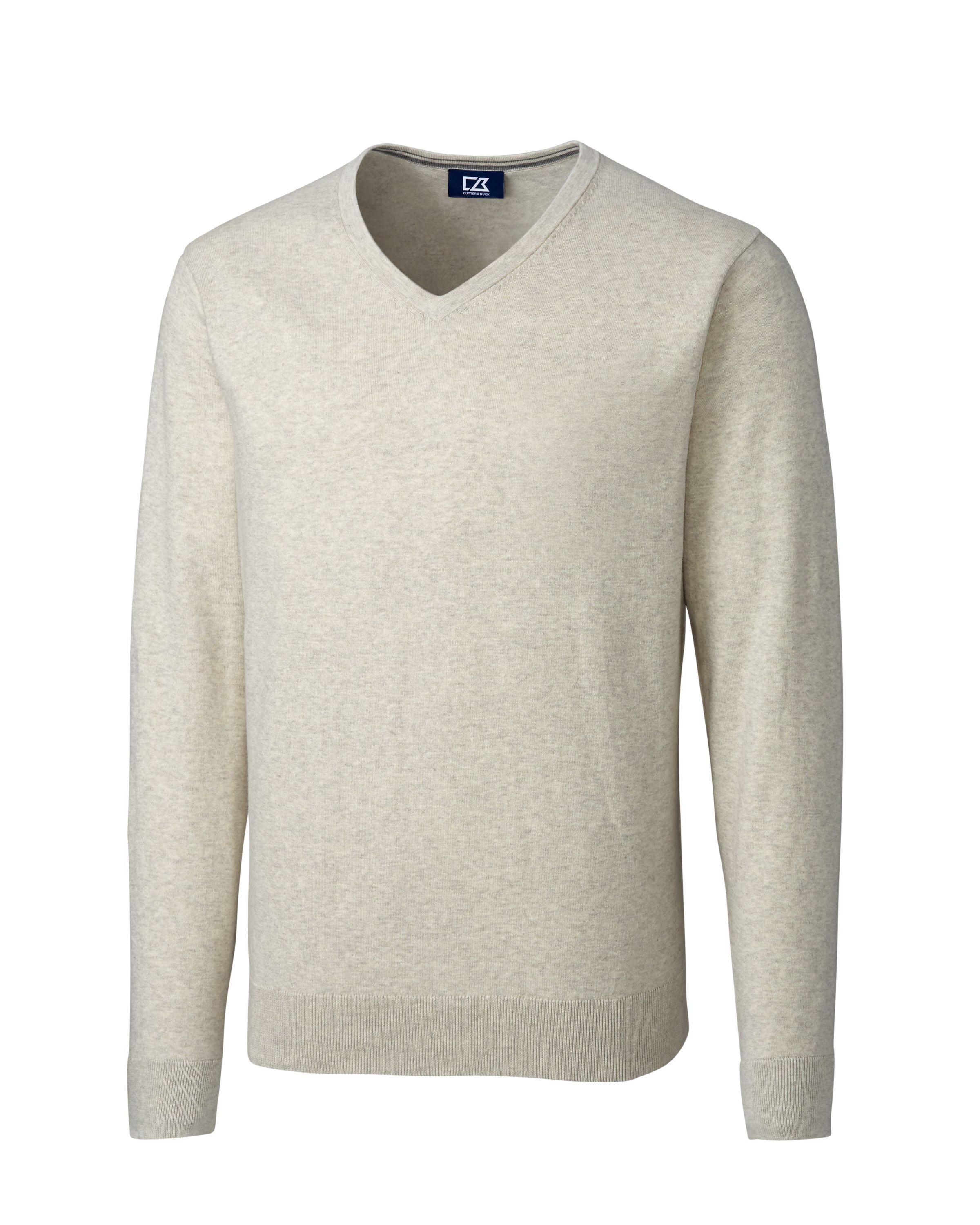 Cutter & Buck Lakemont Tri-Blend мужской свитер-пуловер с V-образным вырезом, цвет oatmeal heather
Cutter & Buck Lakemont Tri-Blend мужской свитер-пуловер с V-образным вырезом, цвет oatmeal heather