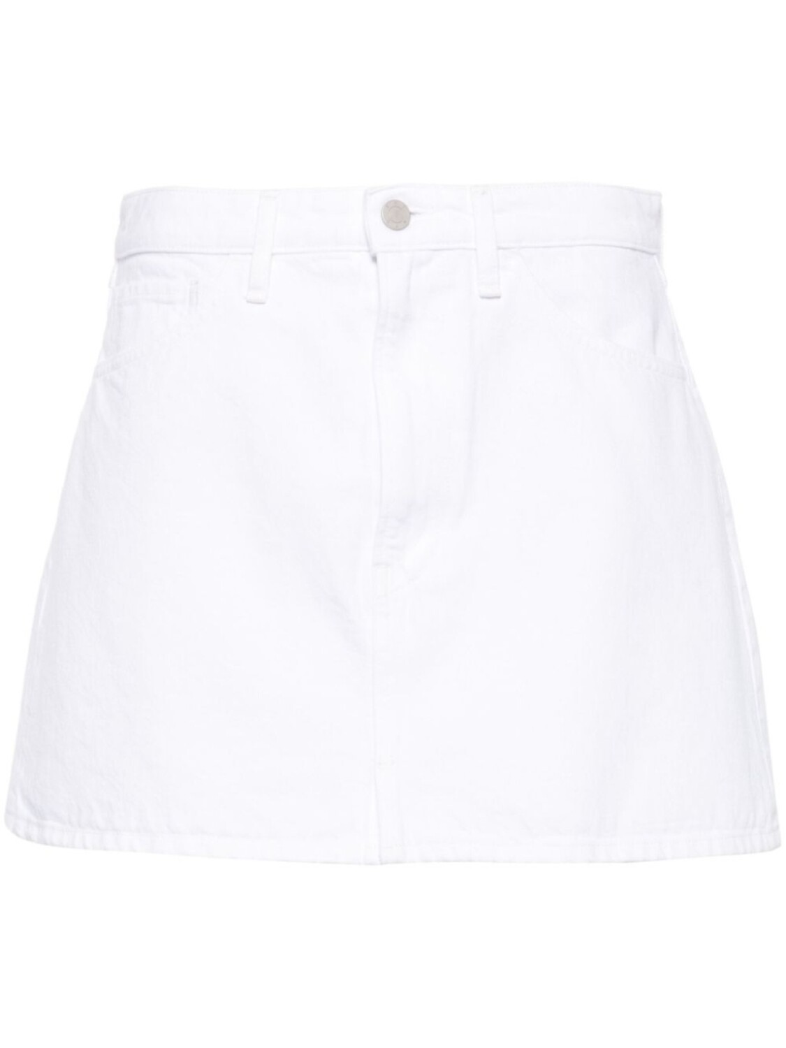 Джинсовая мини-юбка А-силуэта 3x1, белый
Джинсовая мини-юбка А-силуэта 3x1, белый