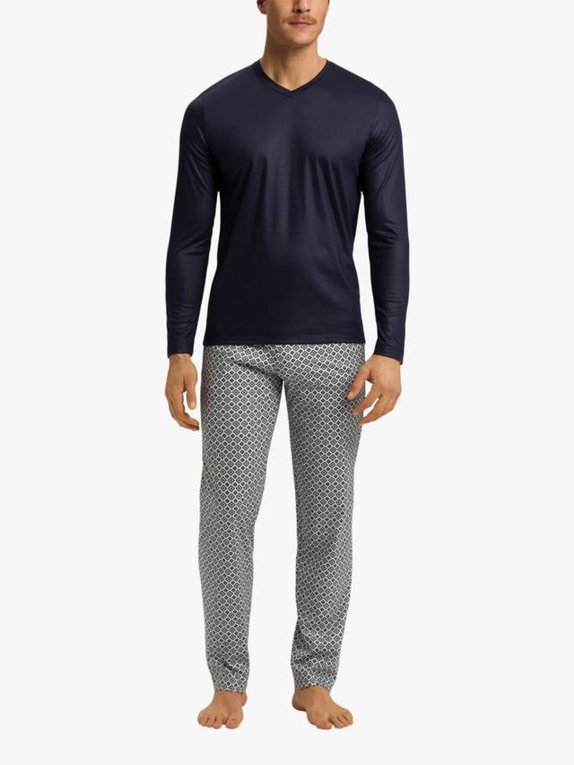 Пижамный комплект Night & Day из хлопковой смеси с геометрическим принтом Hanro, Grey Gems
Пижамный комплект Night & Day из хлопковой смеси с геометрическим принтом Hanro, Grey Gems