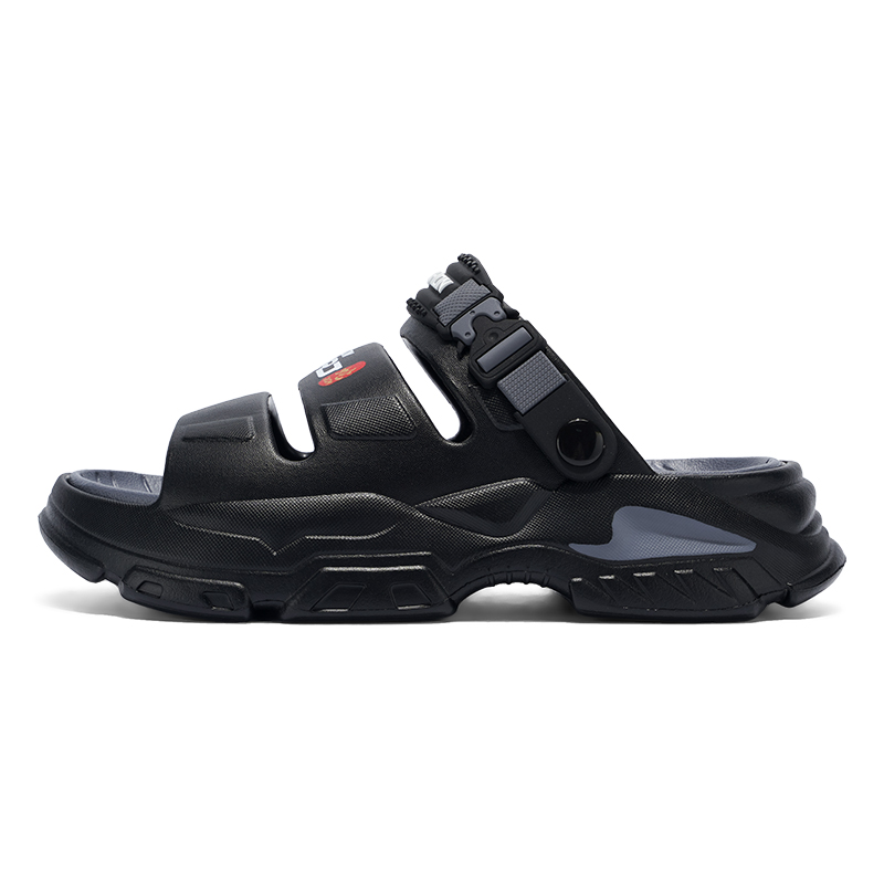 NANJIREN Пляжные сандалии мужские черно-серые, цвет Black Gray
NANJIREN Пляжные сандалии мужские черно-серые, цвет Black Gray