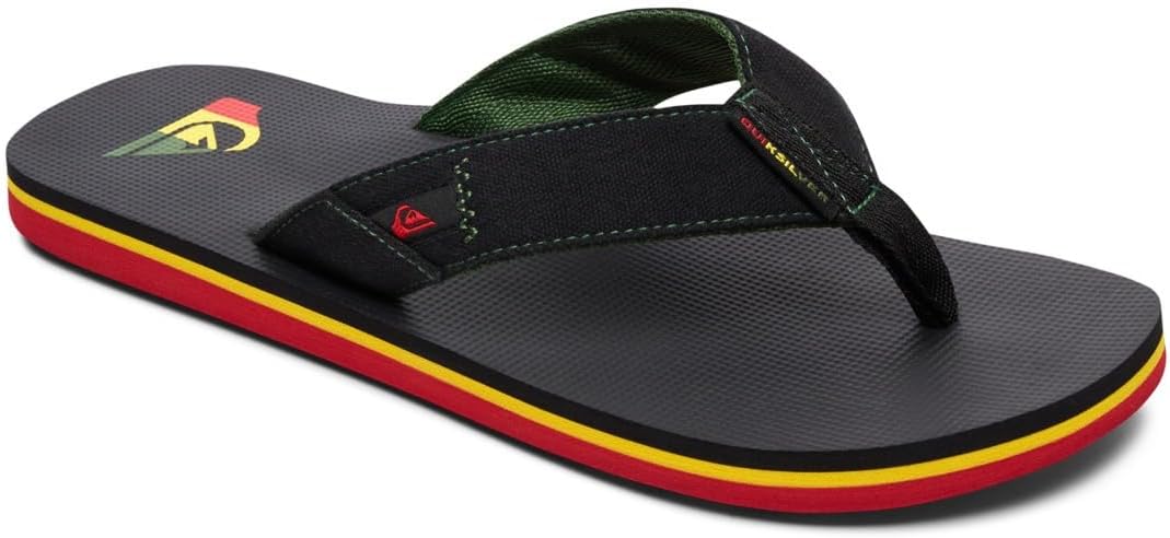 Мужские сандалии Quiksilver Molokai Tijuana, черный/зеленый
Мужские сандалии Quiksilver Molokai Tijuana, черный/зеленый