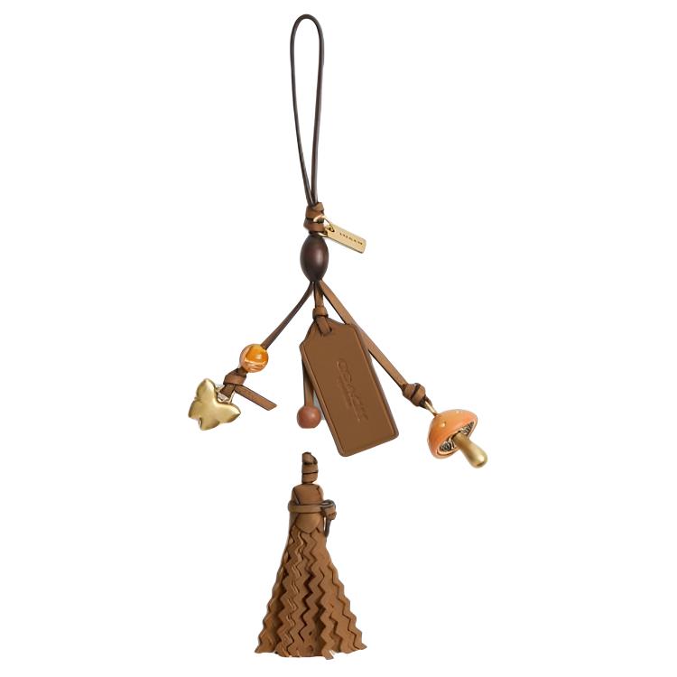 COACH Аксессуар для сумки из цинкового сплава и смолы в медово-коричневом цвете, Honeys Brown
COACH Аксессуар для сумки из цинкового сплава и смолы в медово-коричневом цвете, Honeys Brown