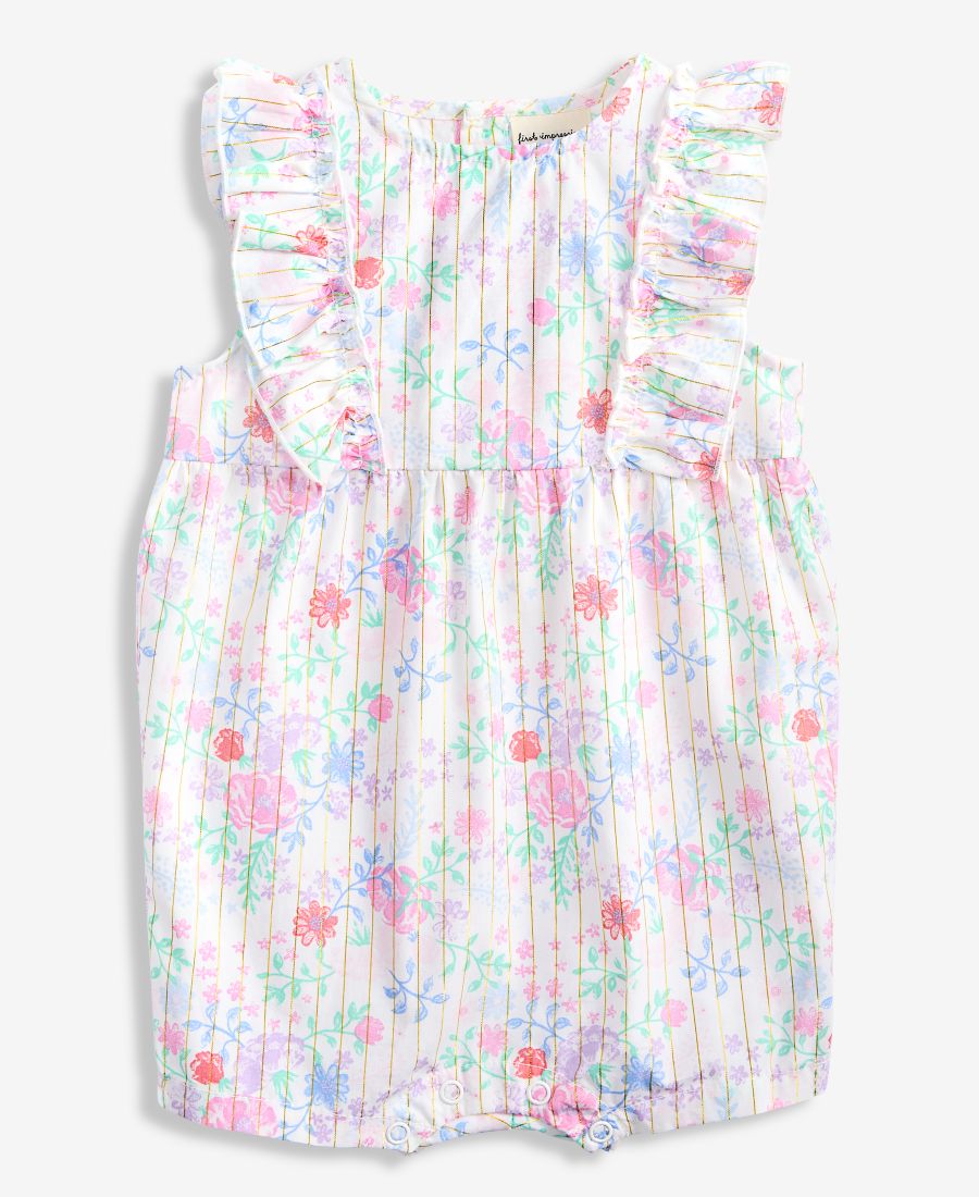 Детский комбинезончик для девочек с цветочным принтом в деревенском стиле First Impressions, Angel White
Детский комбинезончик для девочек с цветочным принтом в деревенском стиле First Impressions, Angel White