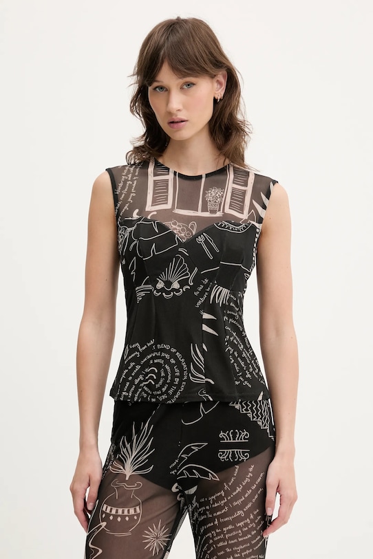 Топ Never Fully Dressed, черный
Топ Never Fully Dressed, черный