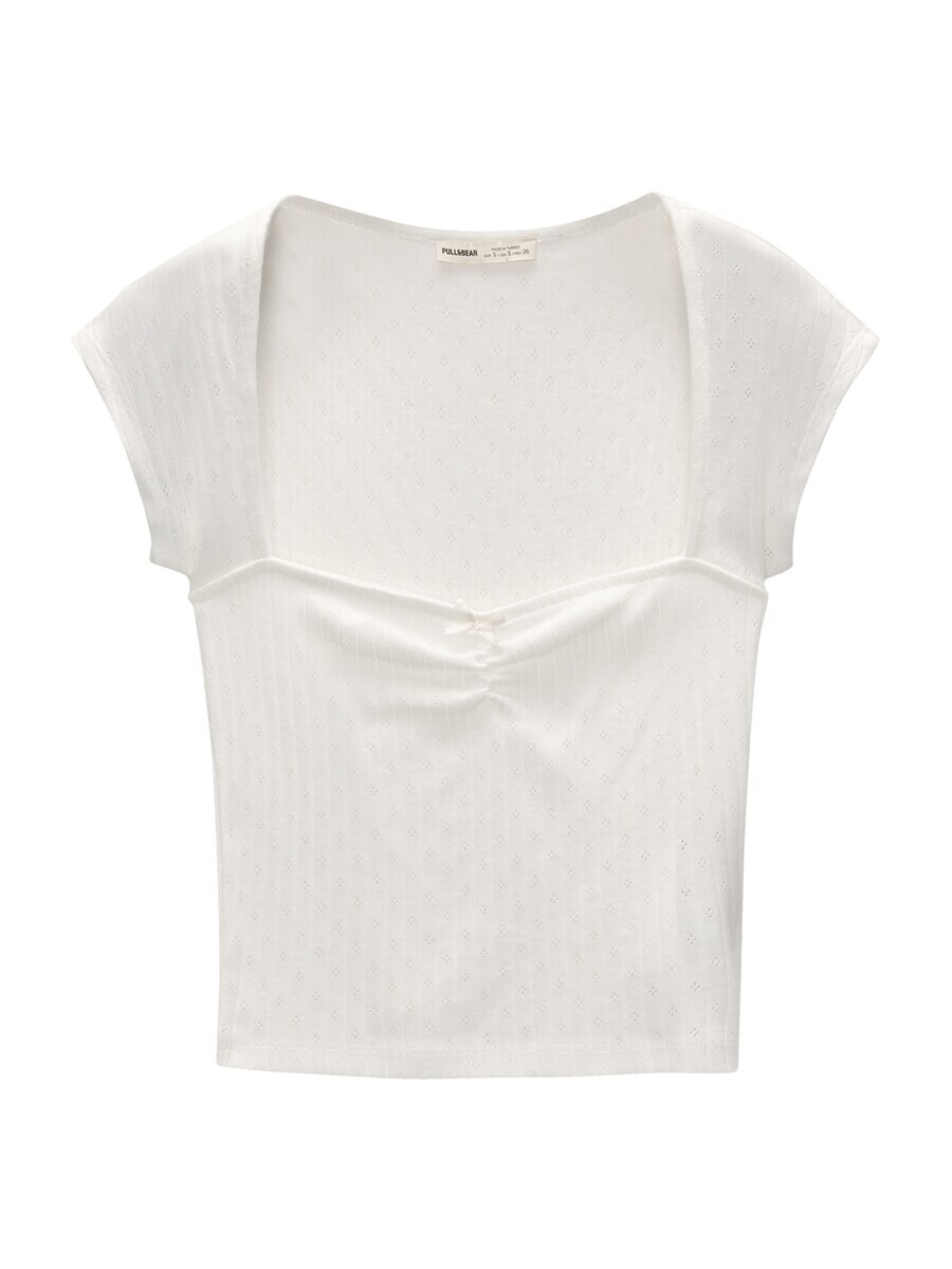 Футболка Pull&Bear, экрю
Футболка Pull&Bear, экрю