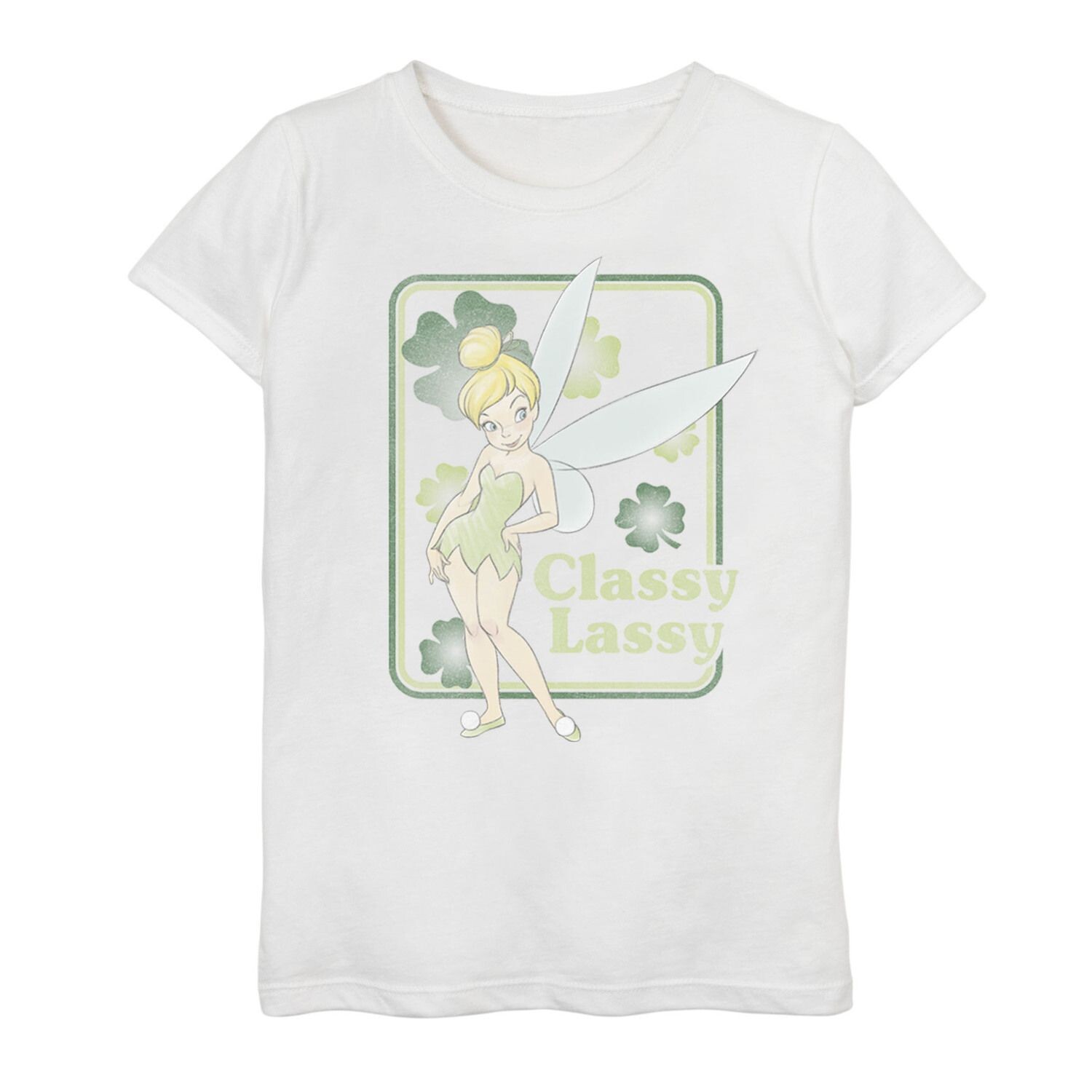 Стильная футболка с рисунком «День святого Патрика» для девочек 4–16 лет Disney's «Питер Пэн» и «Тинкер Белл» Disney
Стильная футболка с рисунком «День святого Патрика» для девочек 4–16 лет Disney's «Питер Пэн» и «Тинкер Белл» Disney