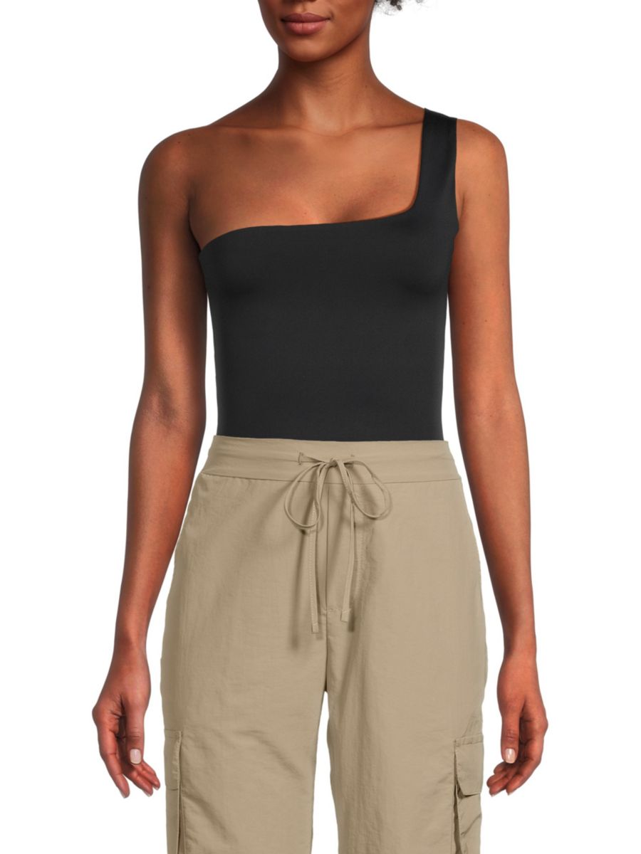 Слитный боди на одно плечо Second Skin Tani RD style, черный
Слитный боди на одно плечо Second Skin Tani RD style, черный