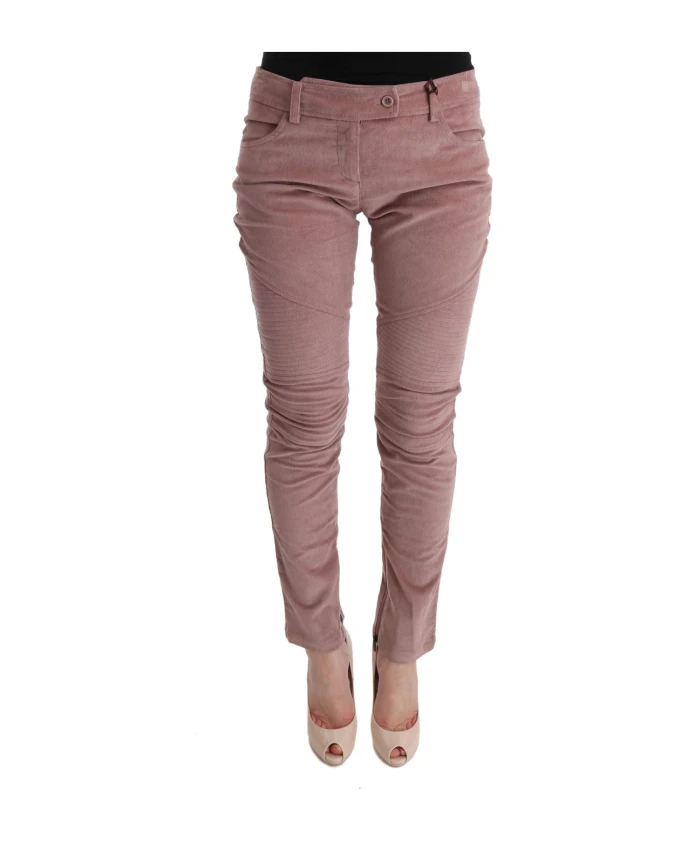 Бархатные укороченные брюки для отдыха Ermanno Scervino, розовый
Бархатные укороченные брюки для отдыха Ermanno Scervino, розовый