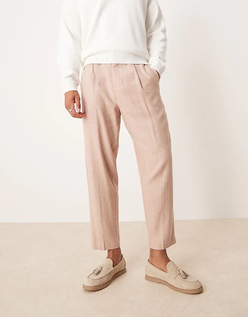 Свободные зауженные брюки ASOS DESIGN с узором «ёлочка» из камня
Свободные зауженные брюки ASOS DESIGN с узором «ёлочка» из камня