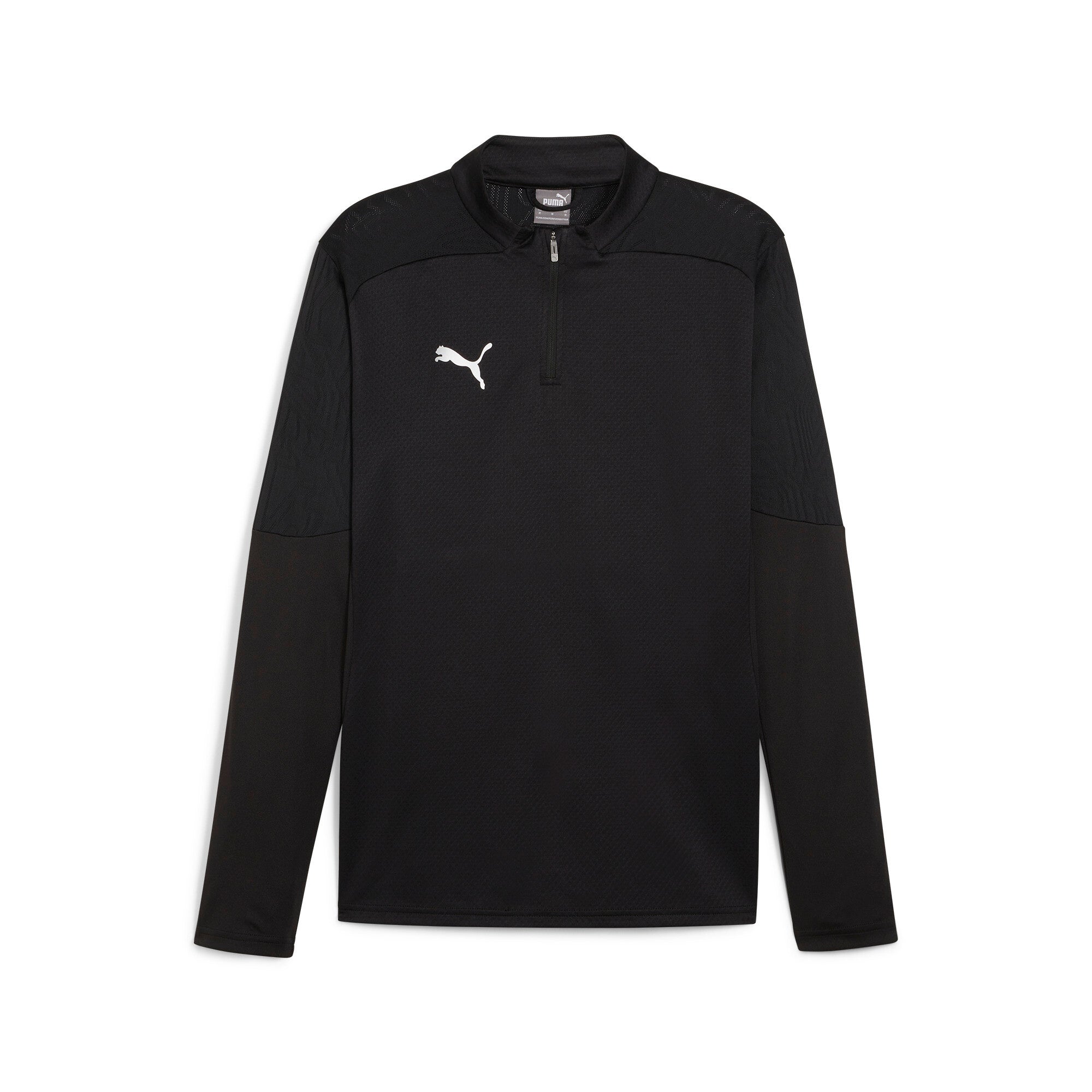 Футбольная тренировочная куртка PUMA Men's teamFINAL Quarter-Zip, черный/серебряный
Футбольная тренировочная куртка PUMA Men's teamFINAL Quarter-Zip, черный/серебряный