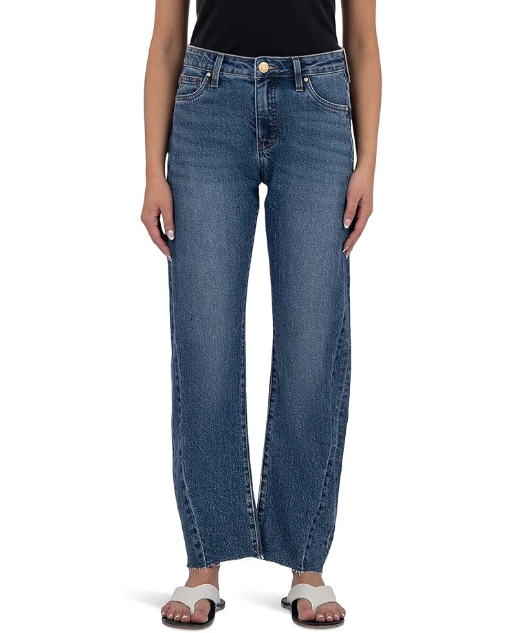 Джинсы KUT from the Kloth Ashley High Rise Slouchy Barrel, цвет Moderate
Джинсы KUT from the Kloth Ashley High Rise Slouchy Barrel, цвет Moderate