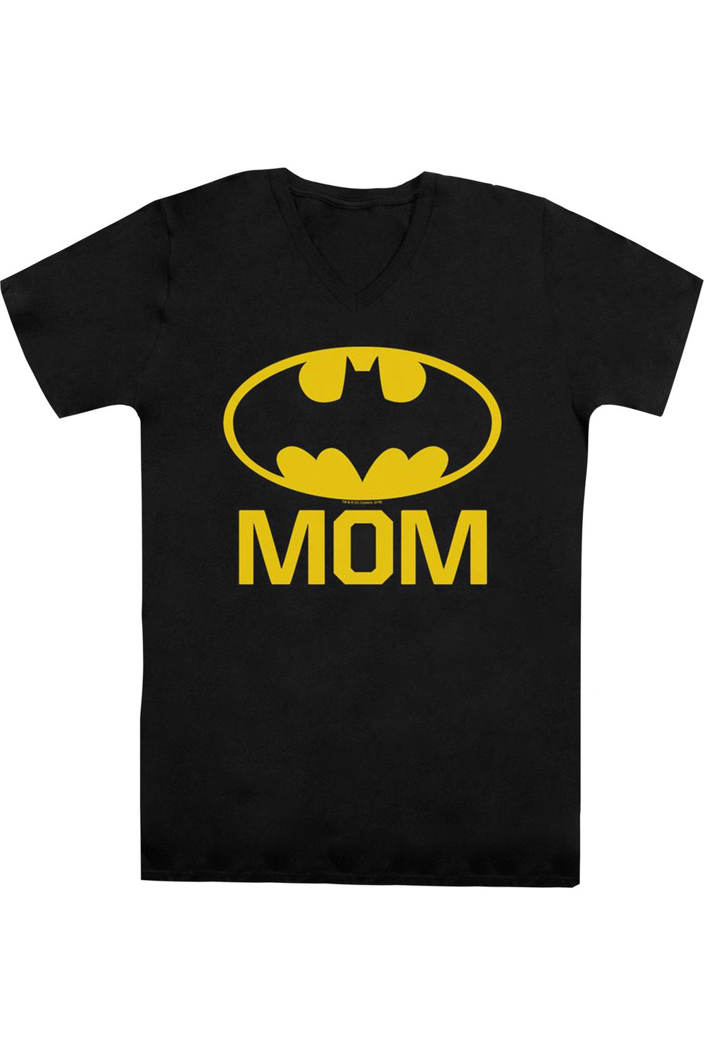 Футболка с коротким рукавом и V-образным вырезом для взрослых из премиального хлопка Batman Bat Mom Gildan, черный
Футболка с коротким рукавом и V-образным вырезом для взрослых из премиального хлопка Batman Bat Mom Gildan, черный