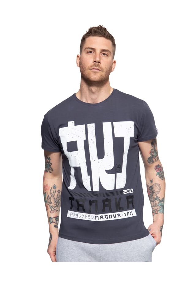 Футболка с контрастным принтом Akito Tanaka, серый
Футболка с контрастным принтом Akito Tanaka, серый