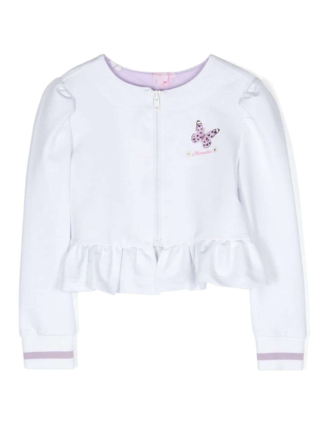 Monnalisa толстовка с кристаллами и принтом, белый
Monnalisa толстовка с кристаллами и принтом, белый