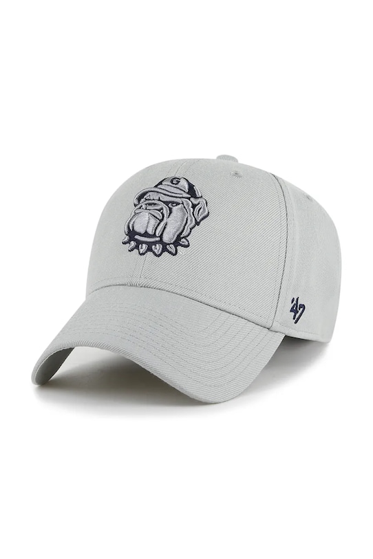 Хлопковая бейсболка NCAA Georgetown Hoyas 47 Brand, серый 
Хлопковая бейсболка NCAA Georgetown Hoyas 47 Brand, серый