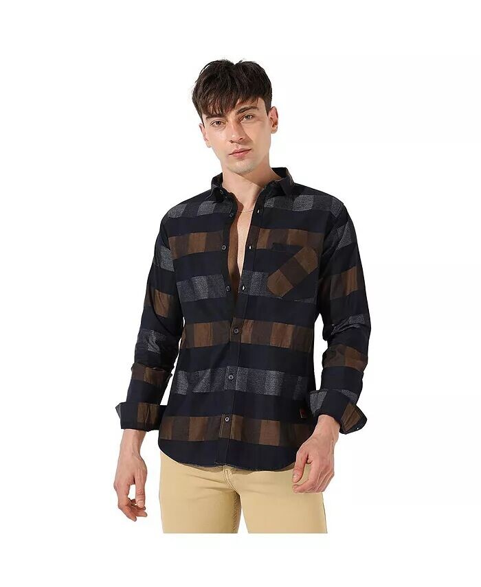 Мужская серо-оливковая рубашка Gun Club Check Campus Sutra, мультиколор
Мужская серо-оливковая рубашка Gun Club Check Campus Sutra, мультиколор