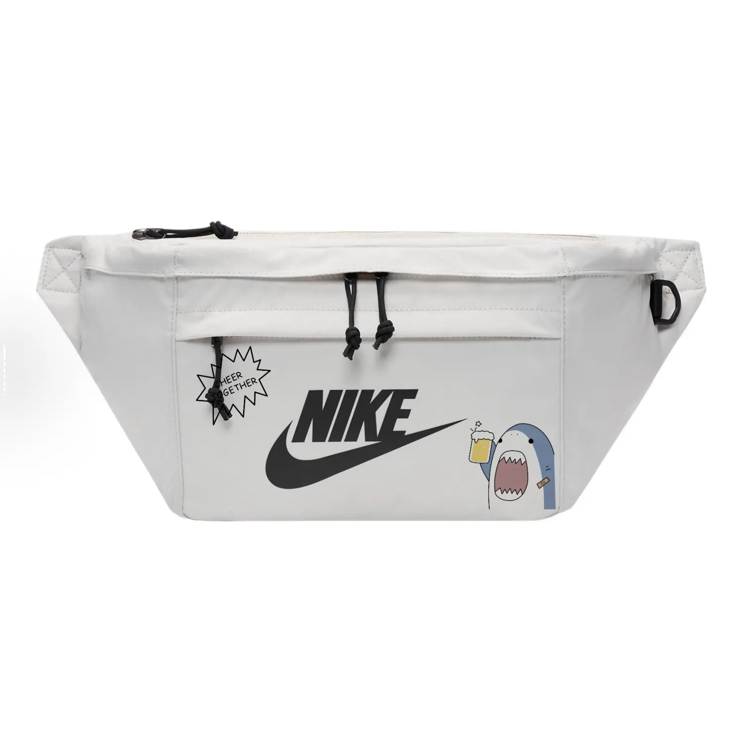 Nike Тканевая поясная сумка через плечо кроссбоди на плечо унисекс светло-бежевая, Cheers, Shark
Nike Тканевая поясная сумка через плечо кроссбоди на плечо унисекс светло-бежевая, Cheers, Shark