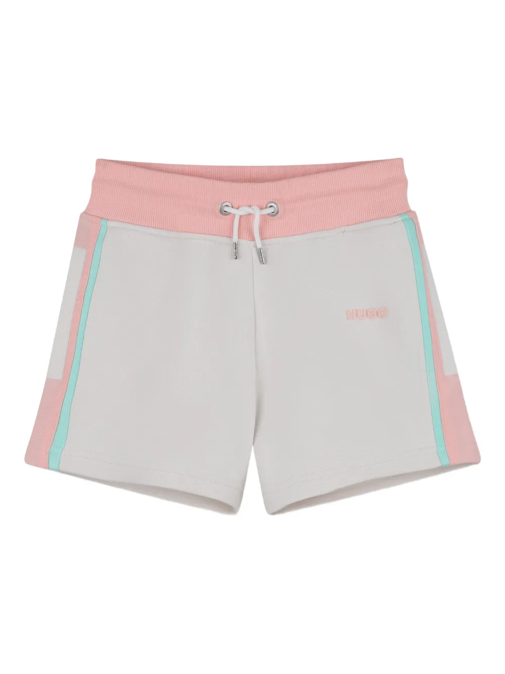 Полосатые шорты с кулиской Hugo Kids, бежевый
Полосатые шорты с кулиской Hugo Kids, бежевый