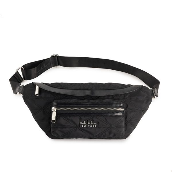 Нейлоновая косая сумка через плечо Nicole Miller, черный
Нейлоновая косая сумка через плечо Nicole Miller, черный