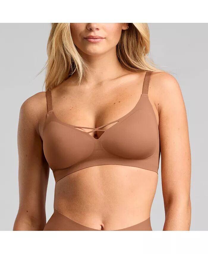 Женский бюстгальтер с V-образным вырезом и съемными подушечками без показа SIELLA, бежевый
Женский бюстгальтер с V-образным вырезом и съемными подушечками без показа SIELLA, бежевый