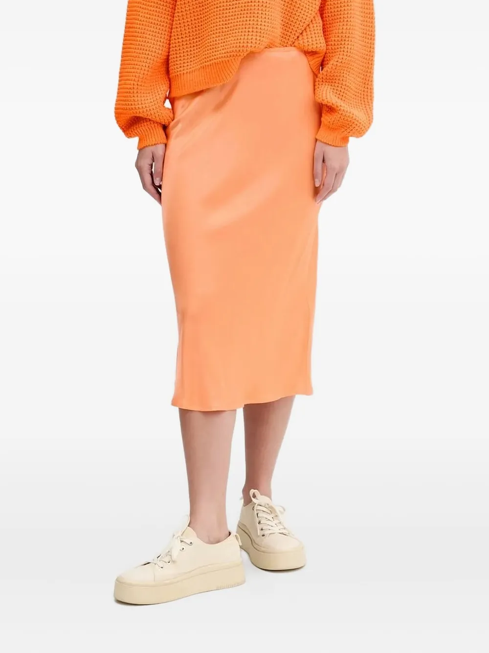 Юбка миди Voogy с косым кроем American Vintage, оранжевый
Юбка миди Voogy с косым кроем American Vintage, оранжевый