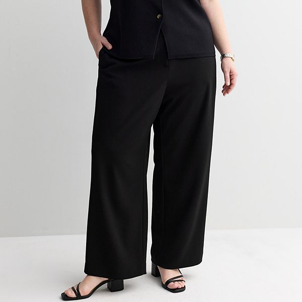 Брюки с эластичной талией и широкими штанинами Plus size Nine West
Брюки с эластичной талией и широкими штанинами Plus size Nine West