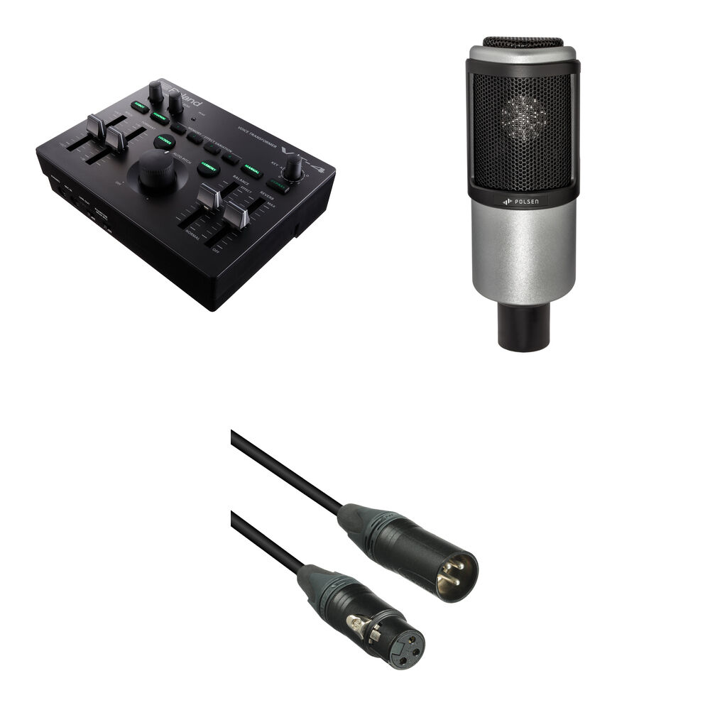 Вокальный процессор Roland AIRA VT-4 Voice Transformer Kit with Condenser Mic and
Вокальный процессор Roland AIRA VT-4 Voice Transformer Kit with Condenser Mic and