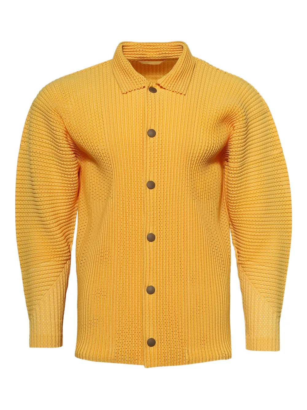 Рубашка на пуговицах Homme Plissé Issey Miyake, желтый
Рубашка на пуговицах Homme Plissé Issey Miyake, желтый