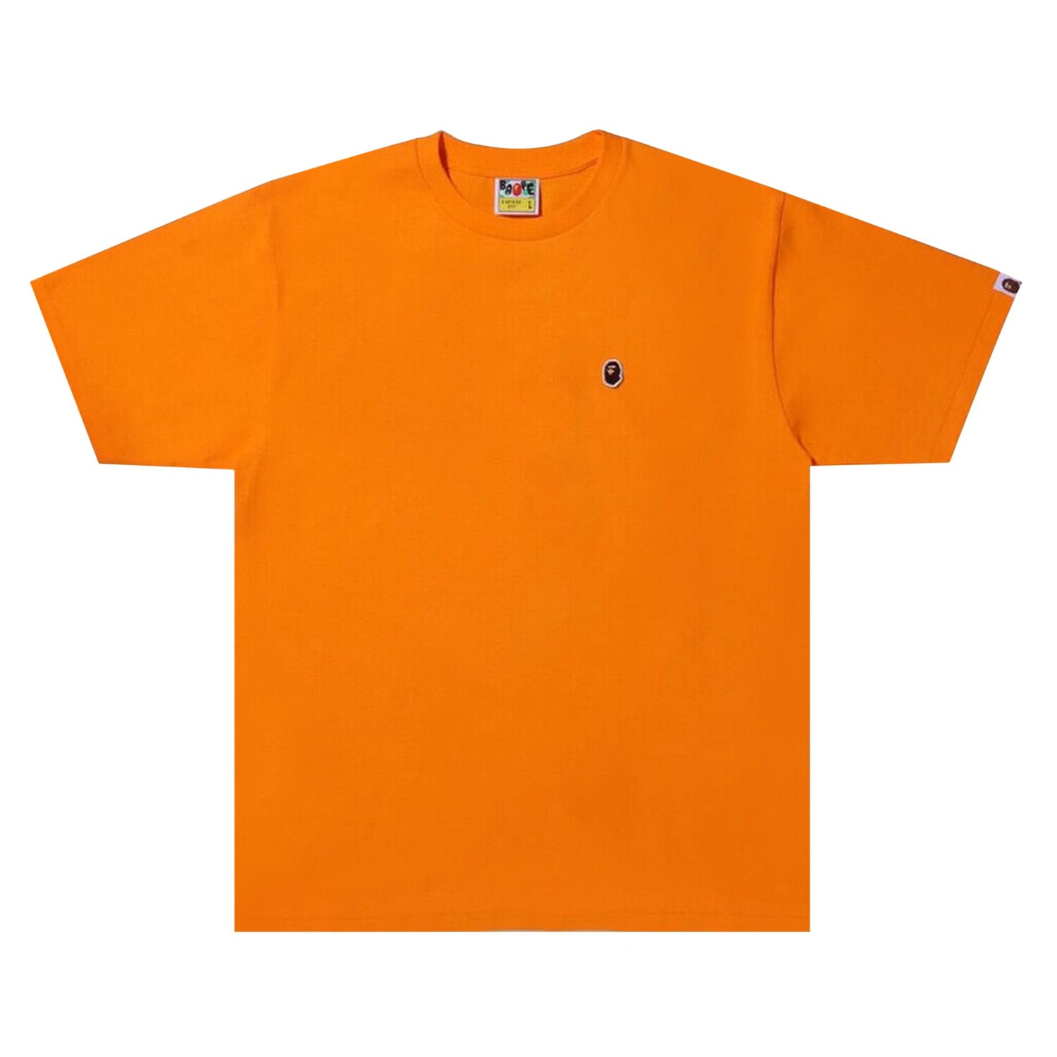 BAPE Однотонная футболка Ape Head, оранжевая
BAPE Однотонная футболка Ape Head, оранжевая