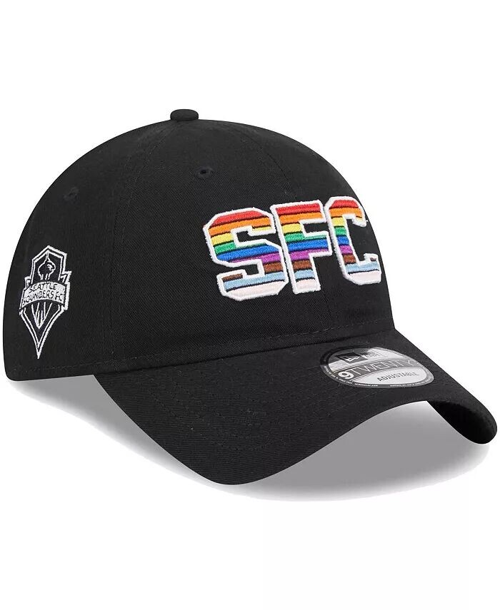 Мужская черная регулируемая кепка Seattle Sounders FC Pride 9TWENTY New Era, черный
Мужская черная регулируемая кепка Seattle Sounders FC Pride 9TWENTY New Era, черный