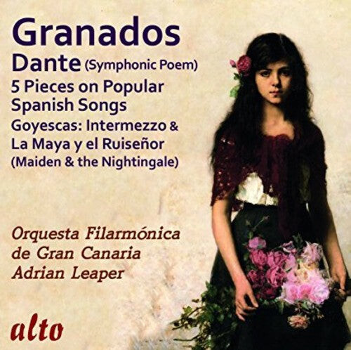 CD диск Orquesta Filarmonica De Gran Canaria / Leaper: Granados: Dante (Symphonic Poem), Misc. Popular Pieces
CD диск Orquesta Filarmonica De Gran Canaria / Leaper: Granados: Dante (Symphonic Poem), Misc. Popular Pieces